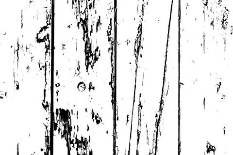 Wood planks isolated vector texture overlay Stock Illustration