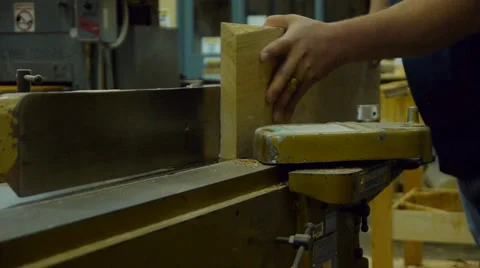 Wood Planner Stock Footage 36434816