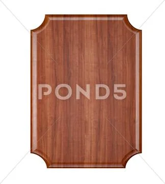 Wood plaque Stock Photos