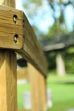 Wood Post Vertical Stock Photos