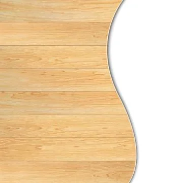 Wood poster Stock Illustration