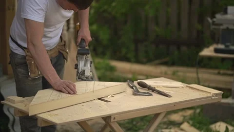 Wood processing Stock Footage 322616630