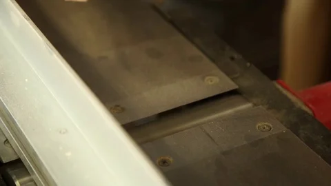 Wood processing Joiner's workshop Stock Footage 72691566