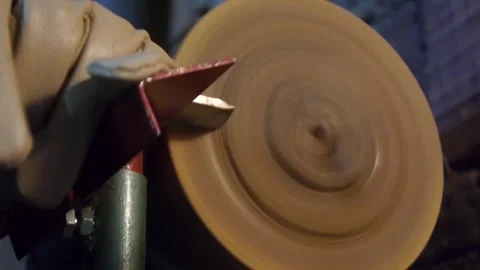 Wood processing on a lathe Stock Footage 265172255