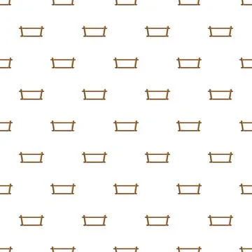 Wood rack pattern seamless Illustrazione stock