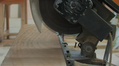 Wood saw Video stock 2954251