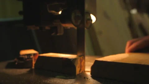 Wood saw  Stock Footage 224283878