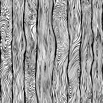 Wood seamless pattern Stock Illustration