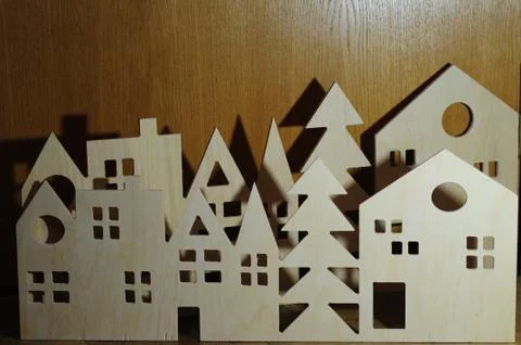 Wood sharp items Stock Photos