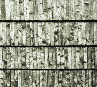 Wood shingle background Stock Photos