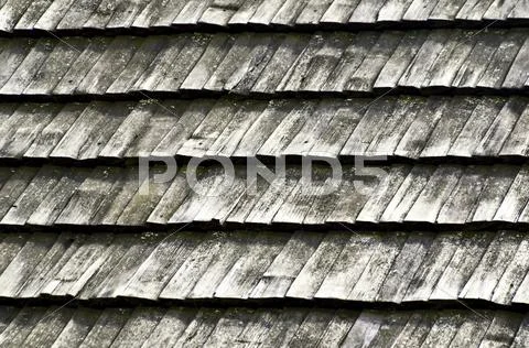 Wood shingle texture Stock Illustration