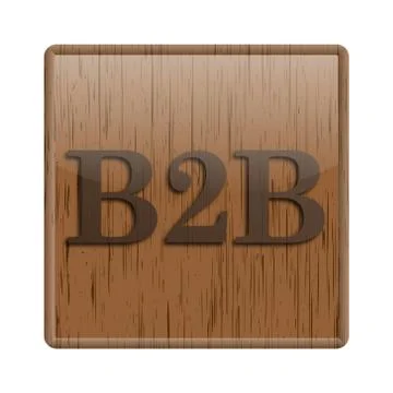 Wood shiny icon Stock Illustration