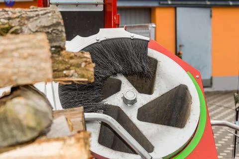 Wood splitting Stock Photos