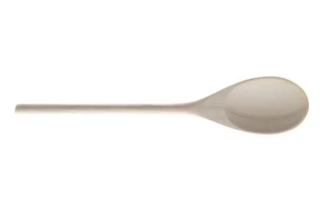 Wood spoon Foto stock