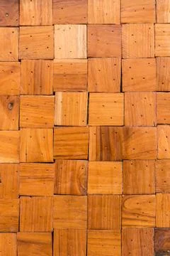 Wood square texture background Foto stock