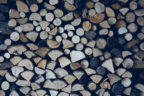 Wood stack 스톡 사진