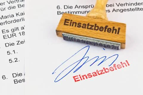 Wood stamp on the document: use command 스톡 사진