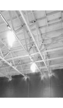 Wood structure ceiling Stock Photos
