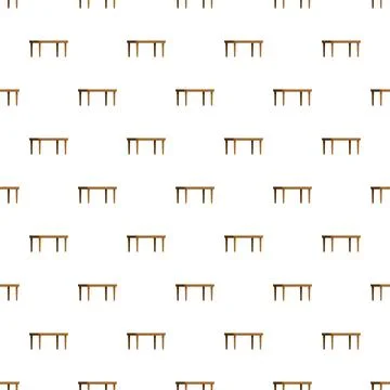 Wood table furniture pattern creating seamless background design Stock Illustration