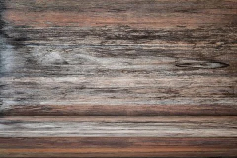 Wood table perspective studio background. Empty countertop backdrop for busin Stock Photos