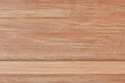 Wood table perspective studio background. Empty countertop backdrop for busin Stock Photos