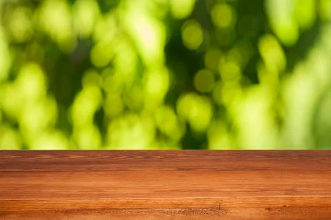 Wood table Stock Photos
