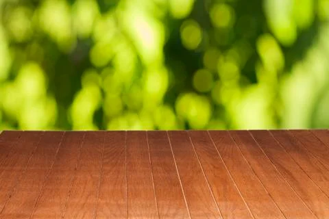 Wood table Stock Photos