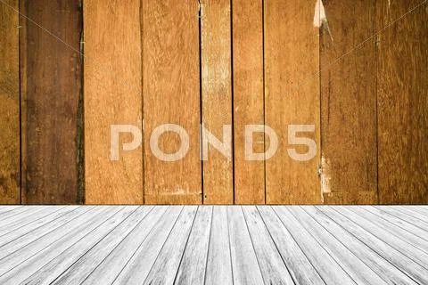 Wood terrace and Wood texture vintage style Stock Photos