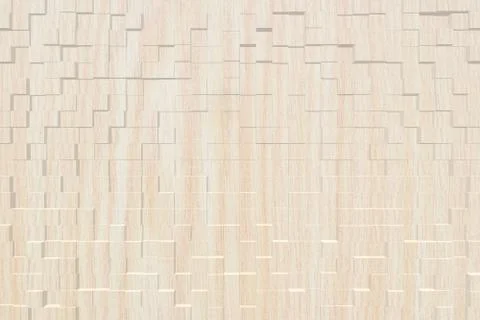 Wood texture, 3d block style 库存插图