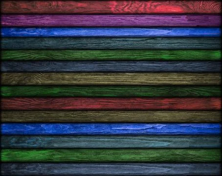Wood texture background by multicolor Stock Illustration