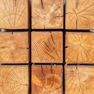 Wood texture background in the shape of 9 squares Foto stock