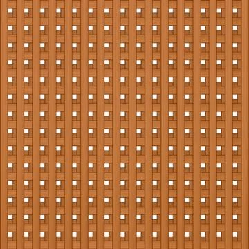 Wood texture crate of rails Illustrazione stock