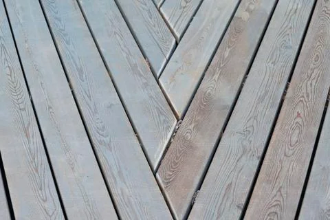 Wood texture on the diagonal. Foto stock