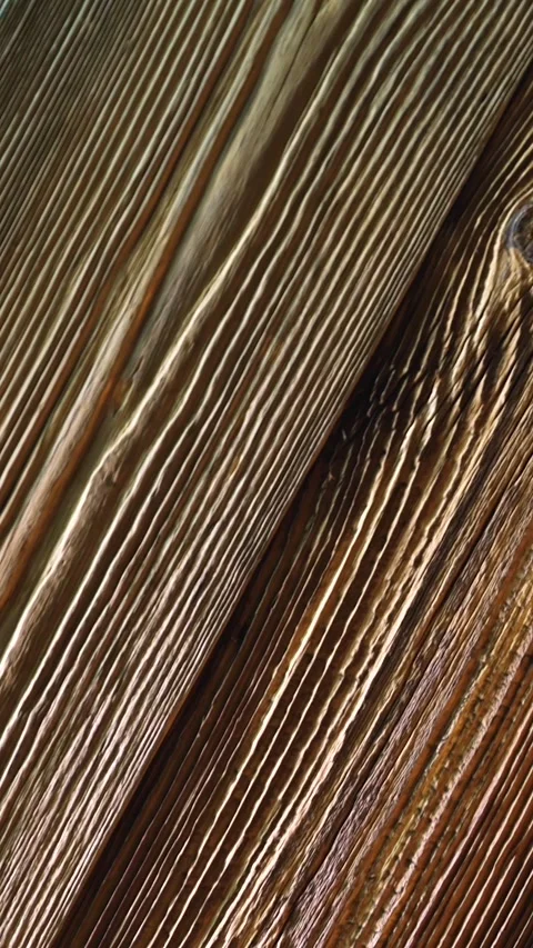 Wood Texture Featuring Aged Oak With Rich Patina Suitable For Interior Stock Footage 327096068