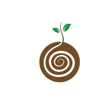 Wood texture icon vector illustration design template Stock Illustration