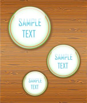 Wood texture with layout. Stock Illustration