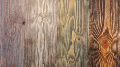 Wood texture with running water Stock Footage
