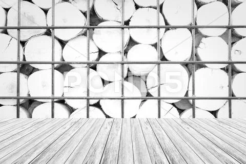 Wood texture surface with Wood terrace Stock Photos