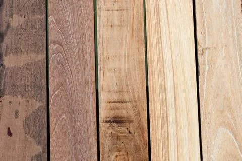 Wood texture with unique pattern closeup background Stock Photos