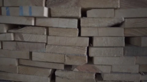 Wood &amp; Timber Factory Stock Footage 73068073