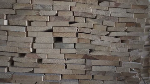 Wood &amp; Timber Factory Stock-Footage 73068082