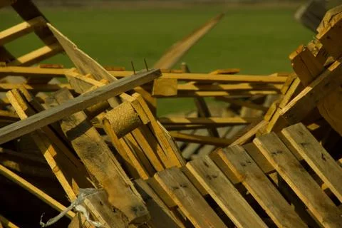 Wood trash Stock Photos