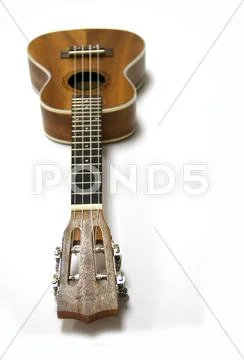 Wood ukulele Stock Photos