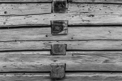 Wood wall texture as background Foto stock