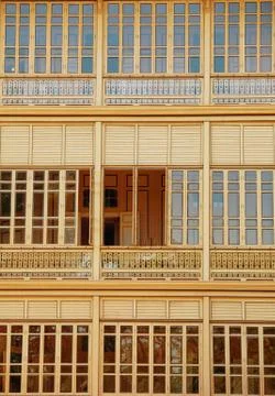 Wood window Stock Photos