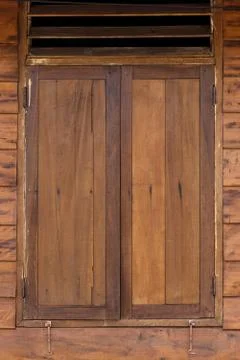Wood window Stock Photos
