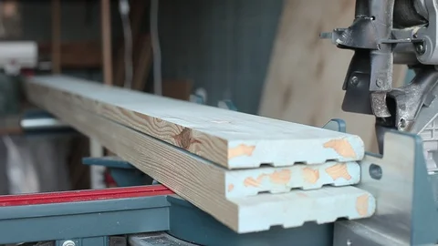 Wood work 07 Video stock 127827762