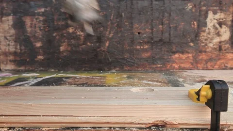 Wood work 22 Video stock 127828852