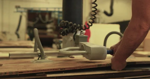 Wood Worker Stock Footage 320337557