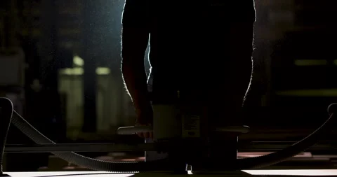 Wood Worker Stock Footage 320337603